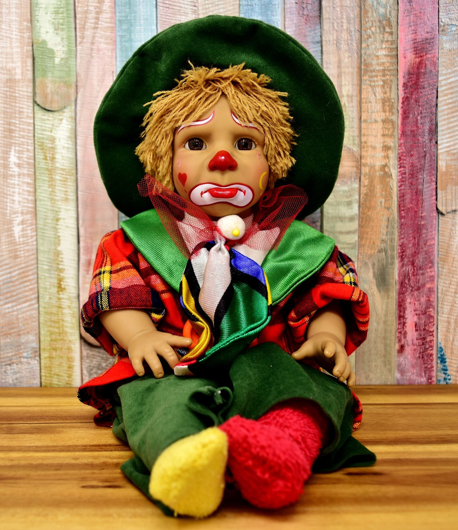 Nikon D7200 sample photo. Clown, doll, cute photography