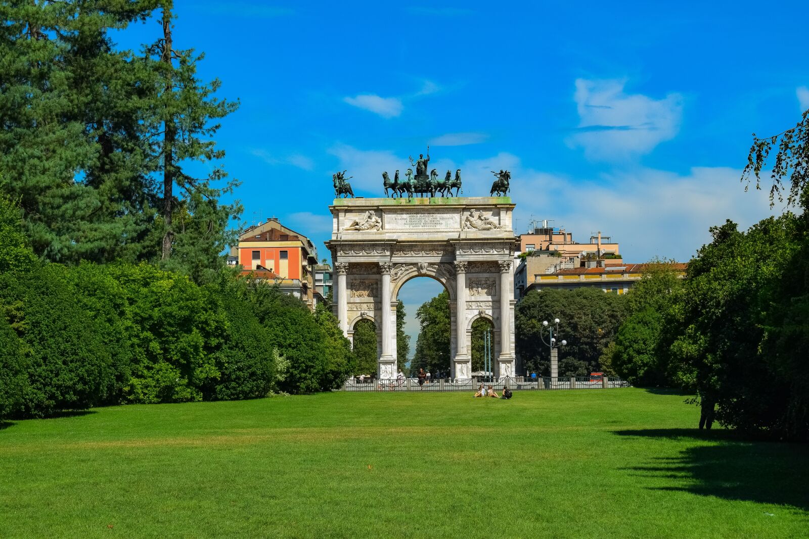Nikon D3300 sample photo. Parco sempione, arco della photography