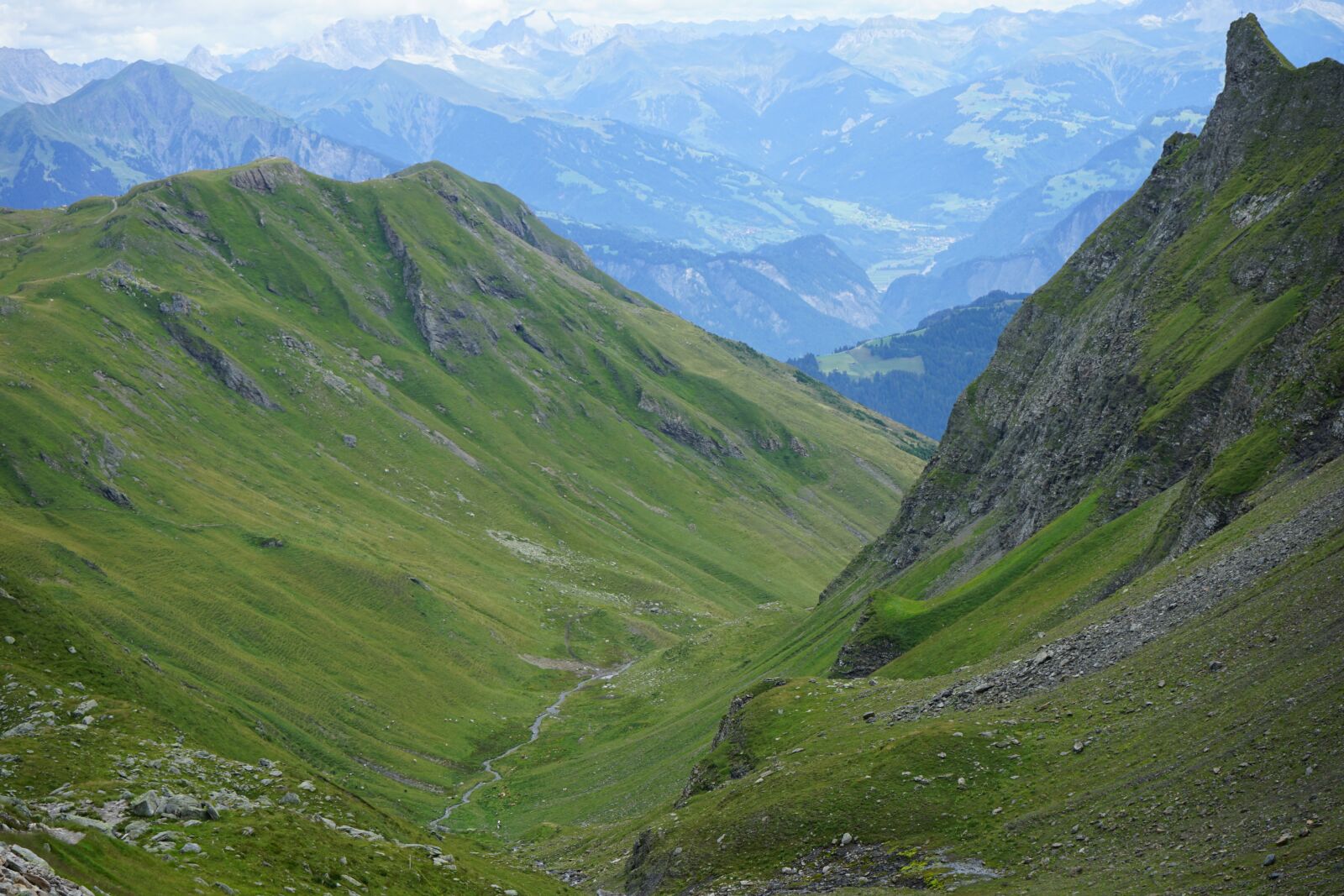 Sony a7 II + Sony FE 28-70mm F3.5-5.6 OSS sample photo. Mountains, switzerland, hiking photography