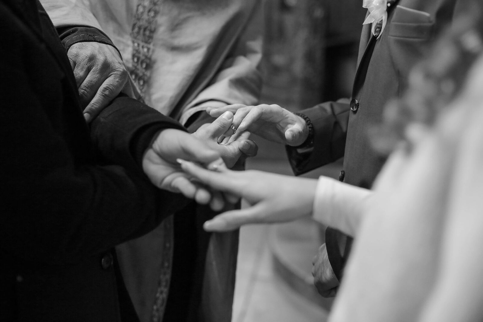 Canon EOS 5D Mark III sample photo. Wedding ring, godfather, groom photography