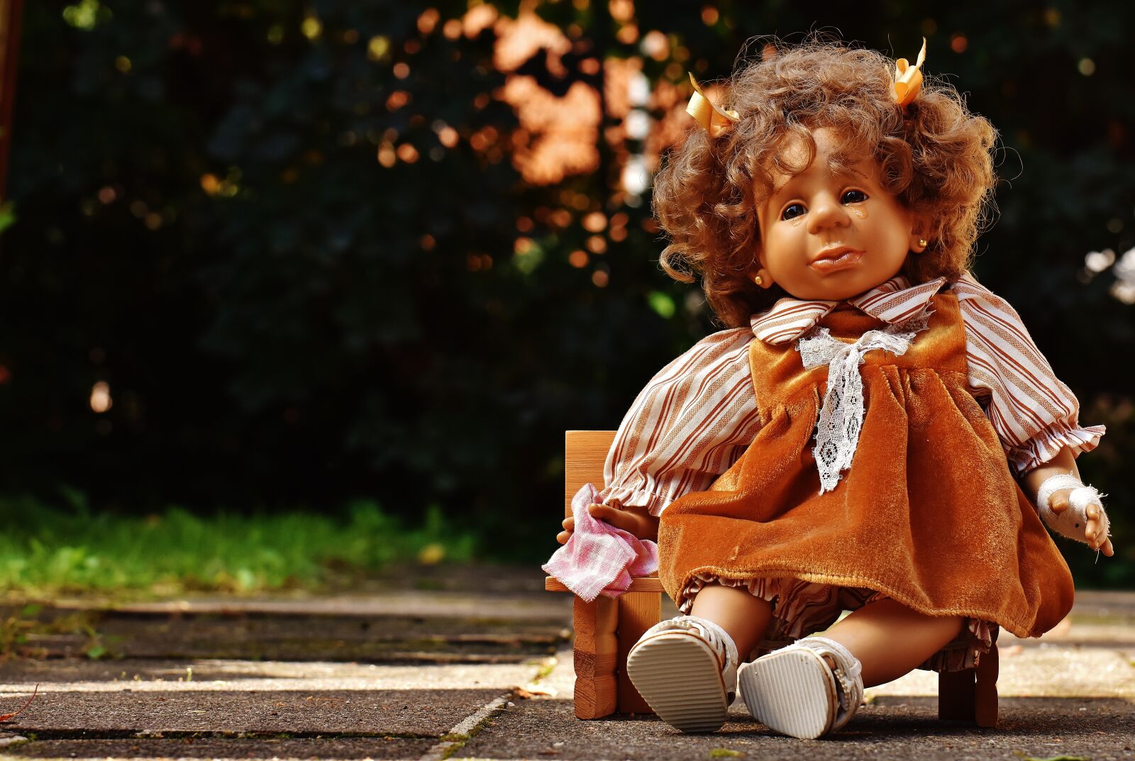 Nikon D7200 sample photo. Doll, girl, cry photography