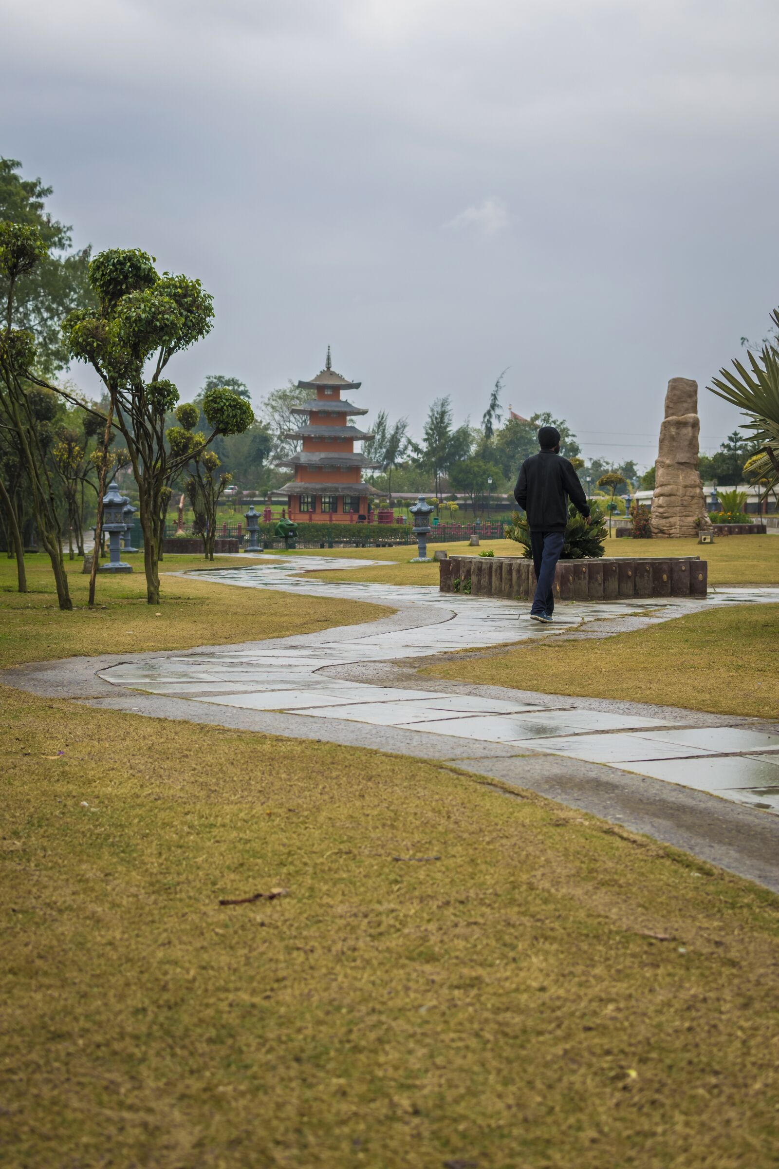 Nikon D3300 sample photo. Man, walking, after photography