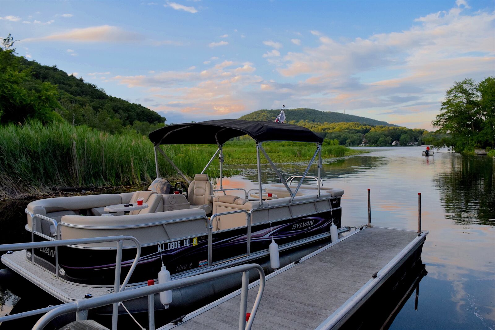 Nikon D3300 sample photo. Lake, boat, dock photography