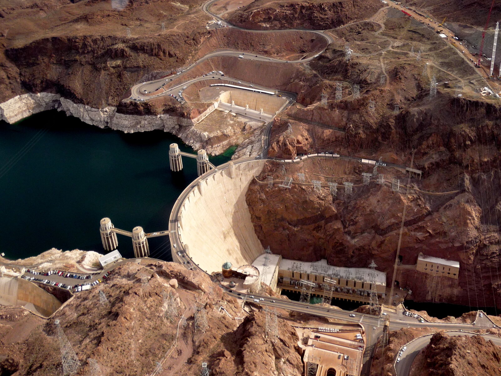 Panasonic DMC-TZ15 sample photo. Hoover, dam photography