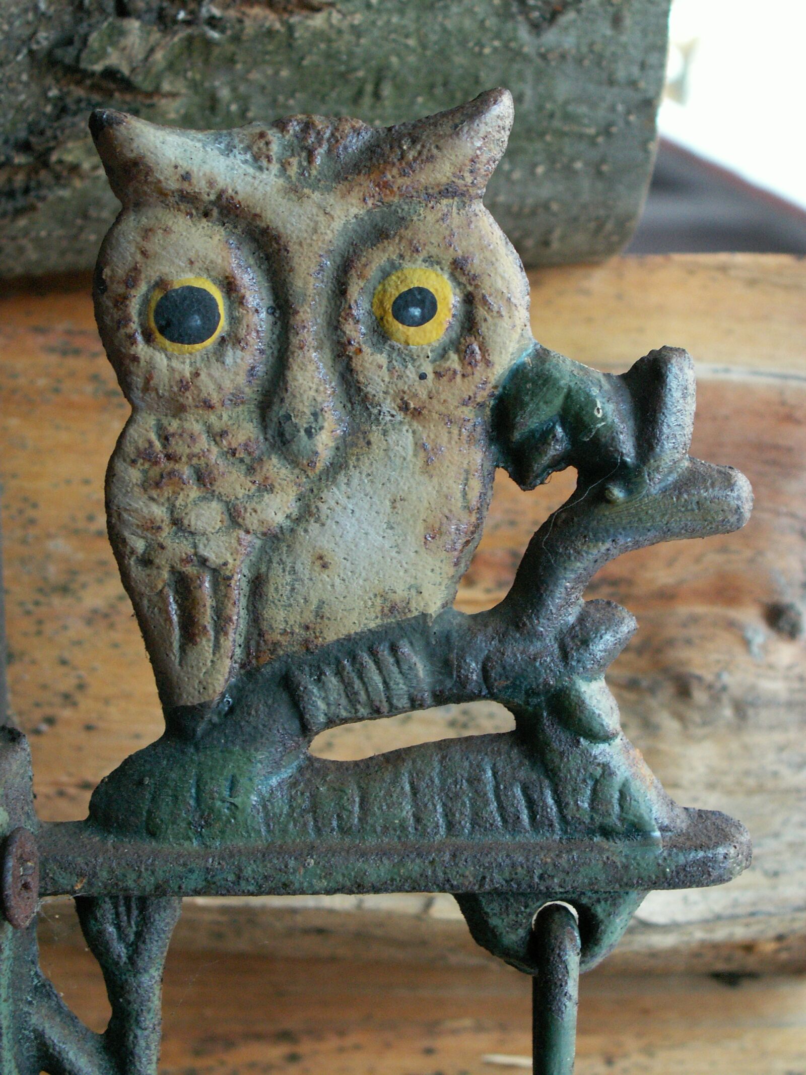 KONICA MINOLTA DiMAGE Z5 sample photo. Owl, decoration, design photography
