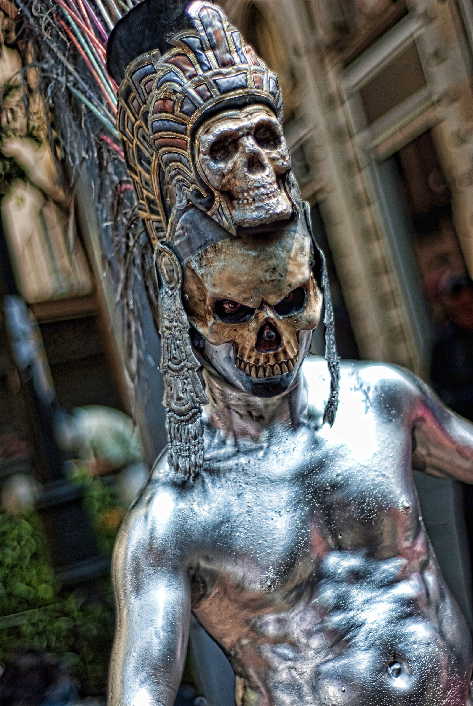 Nikon D200 sample photo. Makeup, art, performance photography