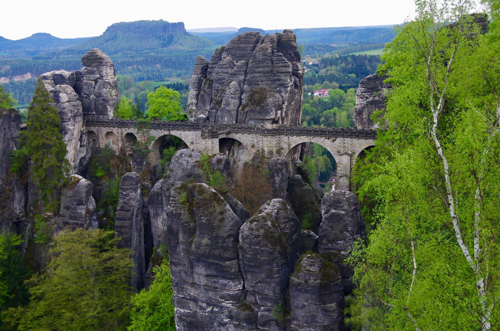 Pentax K-5 II sample photo. Bridge, saxon switzerland, bastei photography