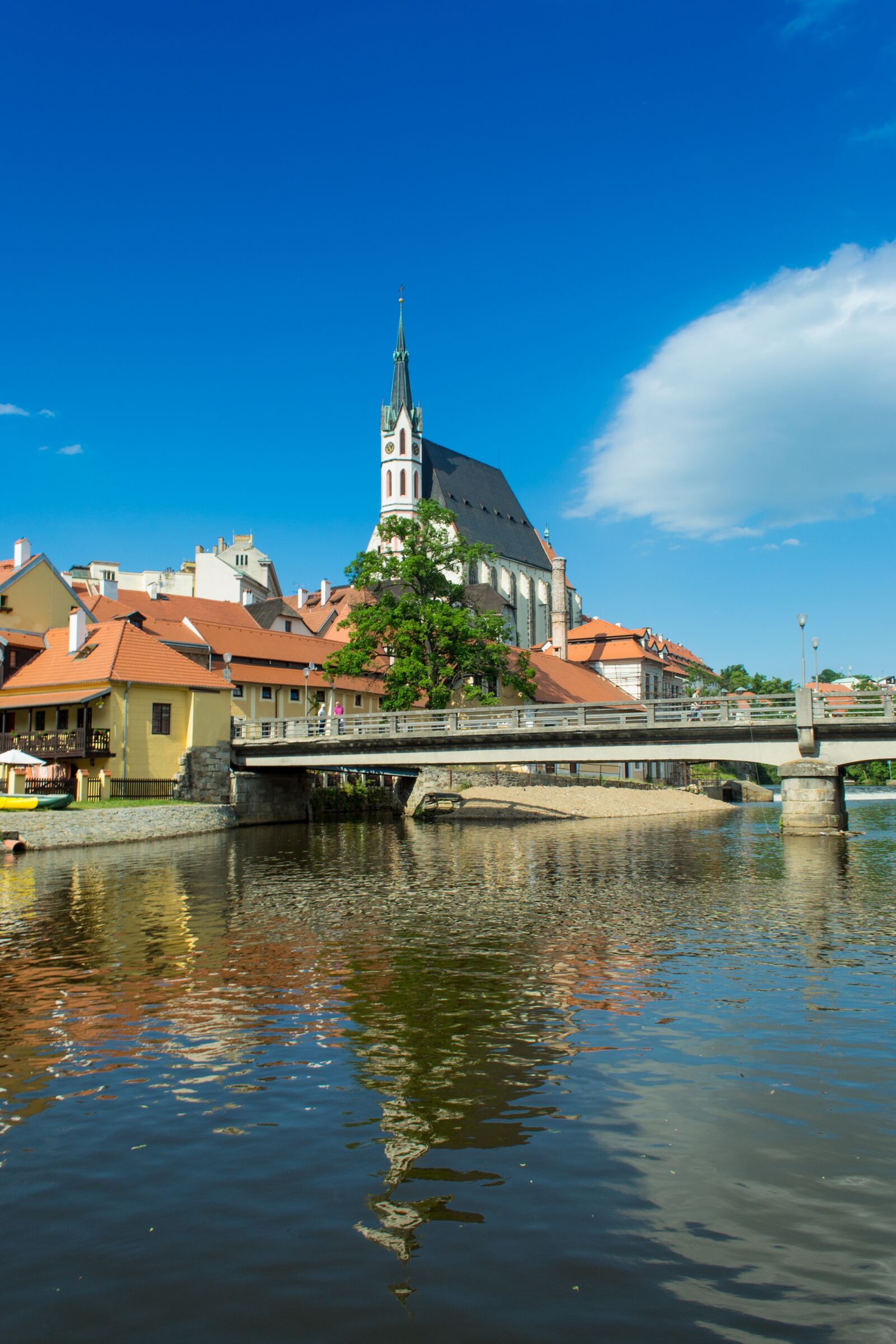 Nikon D3100 sample photo. Church, bridge, water photography