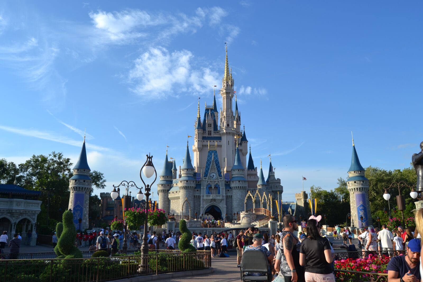 Nikon D3100 sample photo. Castle, disney, orlando photography