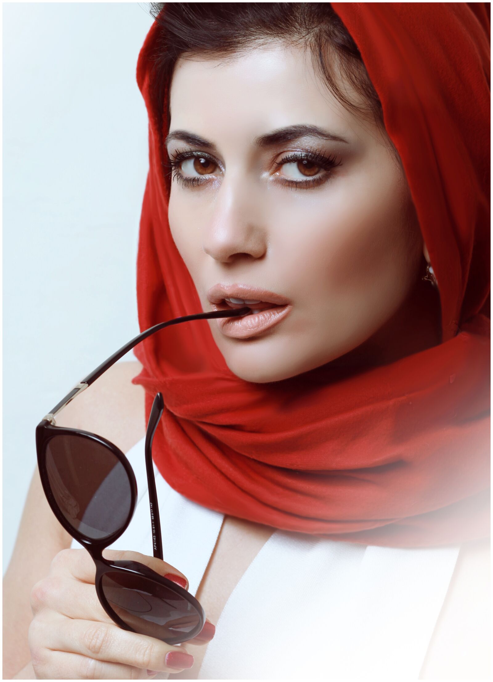 Canon EOS 5D Mark II sample photo. Face, model, glamour photography
