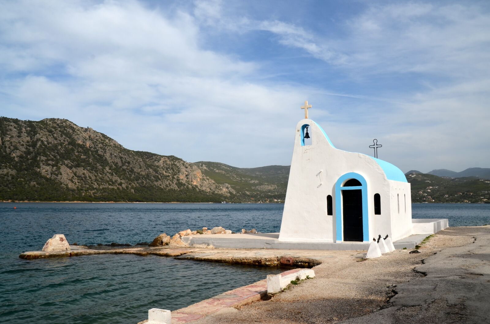 Nikon D5100 sample photo. Church, greece, architecture photography