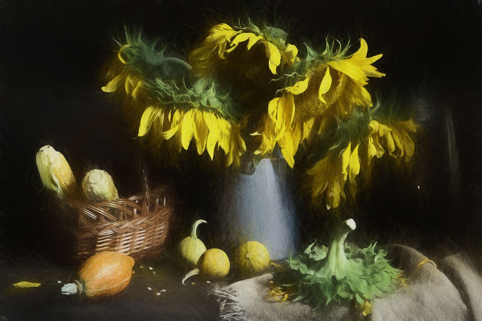 Nikon D3100 sample photo. Painting, oil painting, photo photography