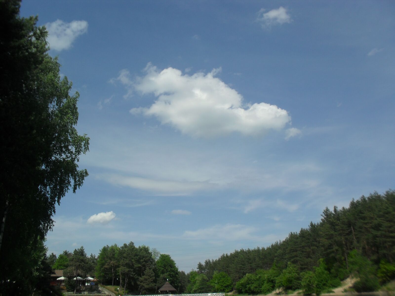 Samsung ES60 / VLUU ES60 /  SL105 /  ES63 sample photo. Sky, clouds, tree photography