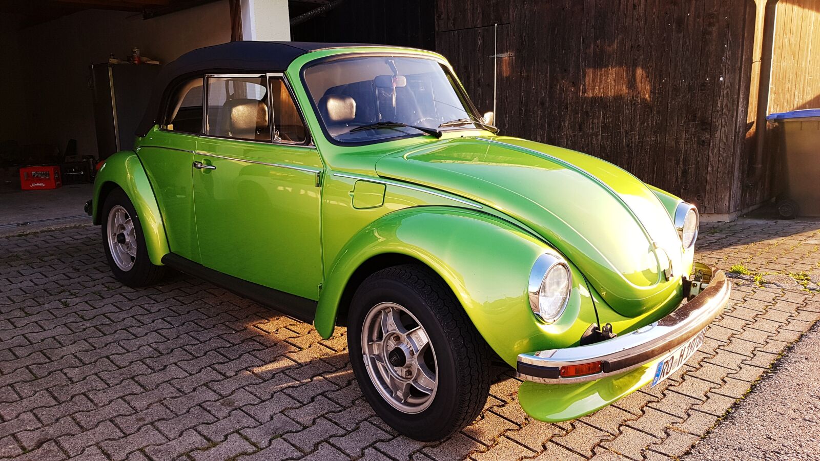 Samsung Galaxy S7 Edge sample photo. Oldtimer, beetle, cabriolet photography