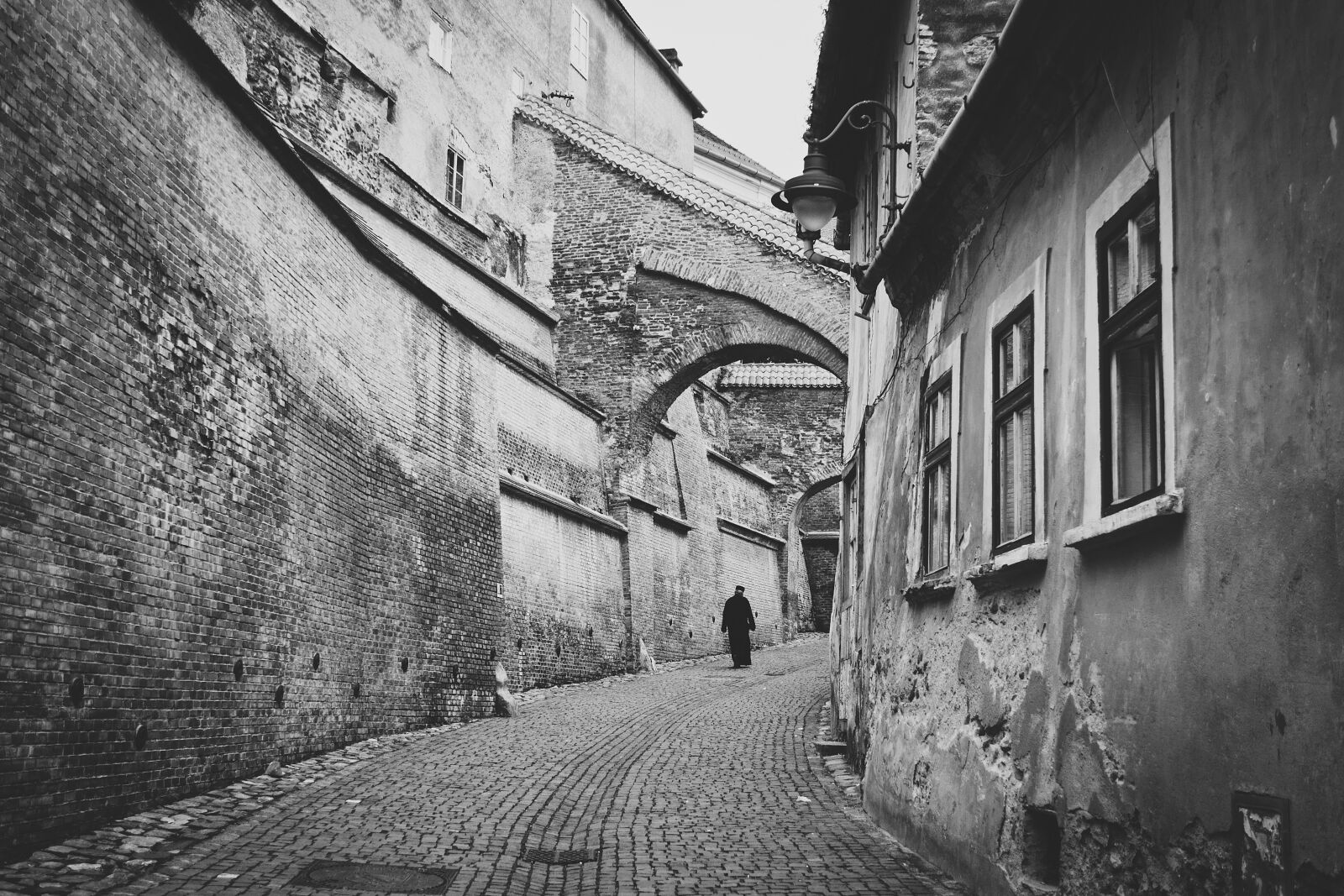 Nikon D3100 sample photo. Cobblestone, street, road photography