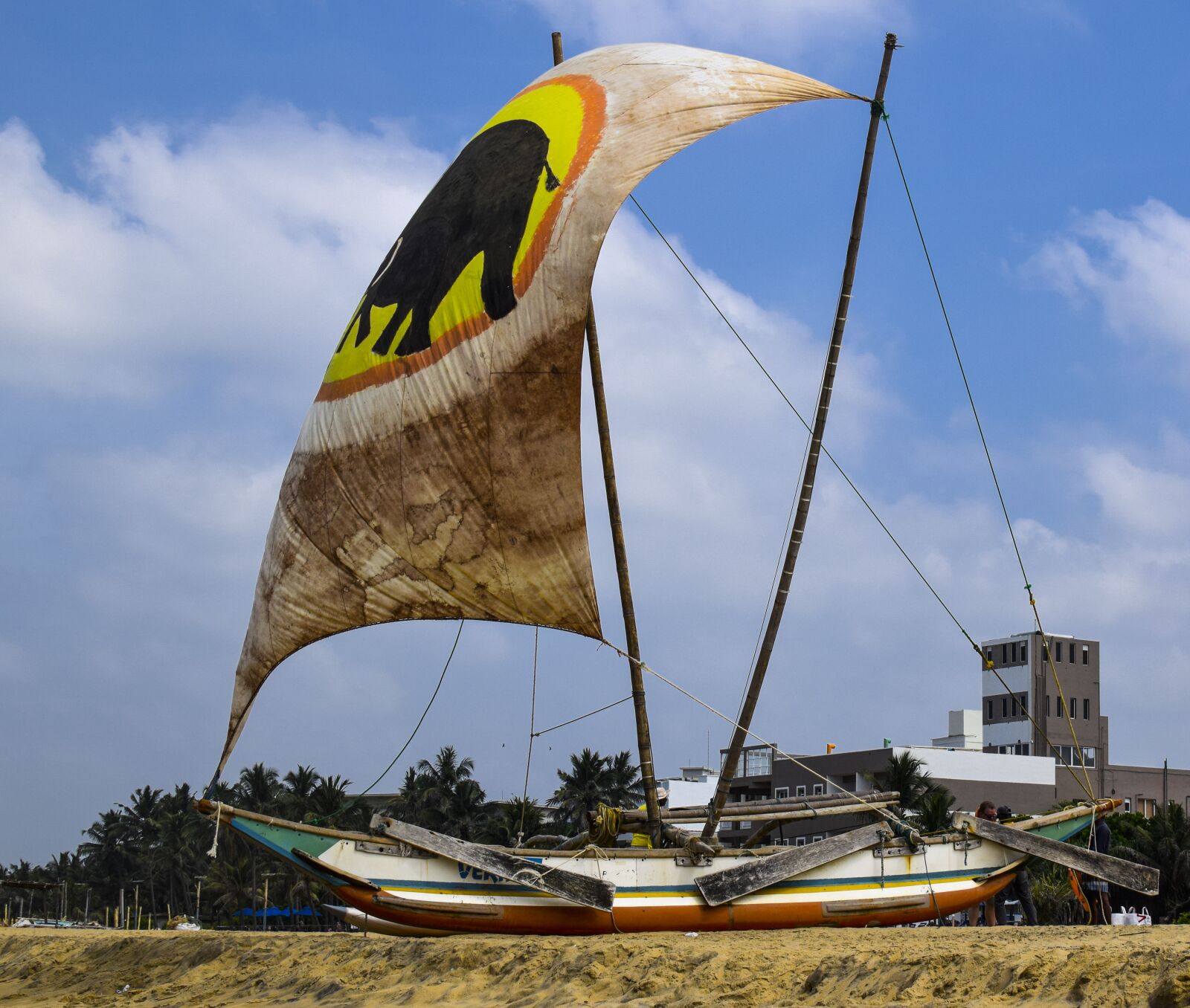 Nikon D5300 sample photo. Boat, negombo, sri lanka photography