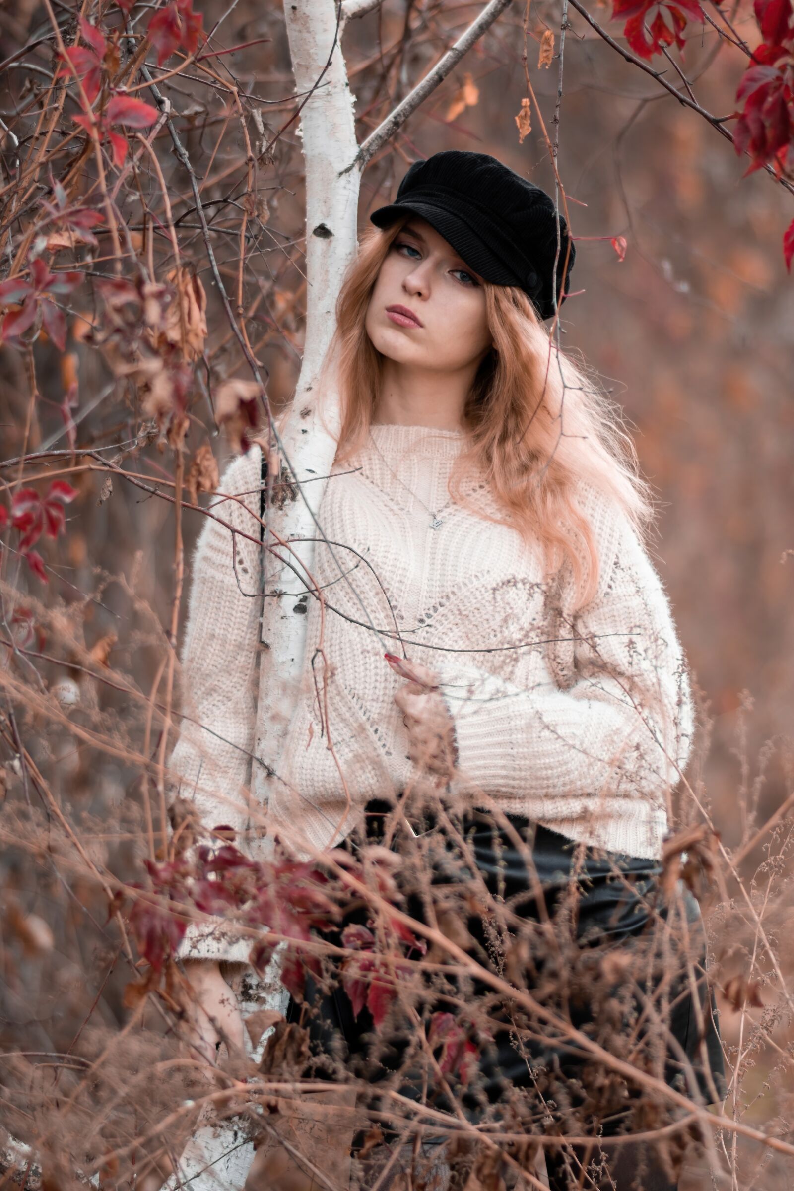 Nikon D5600 sample photo. Girl, model, autumn photography