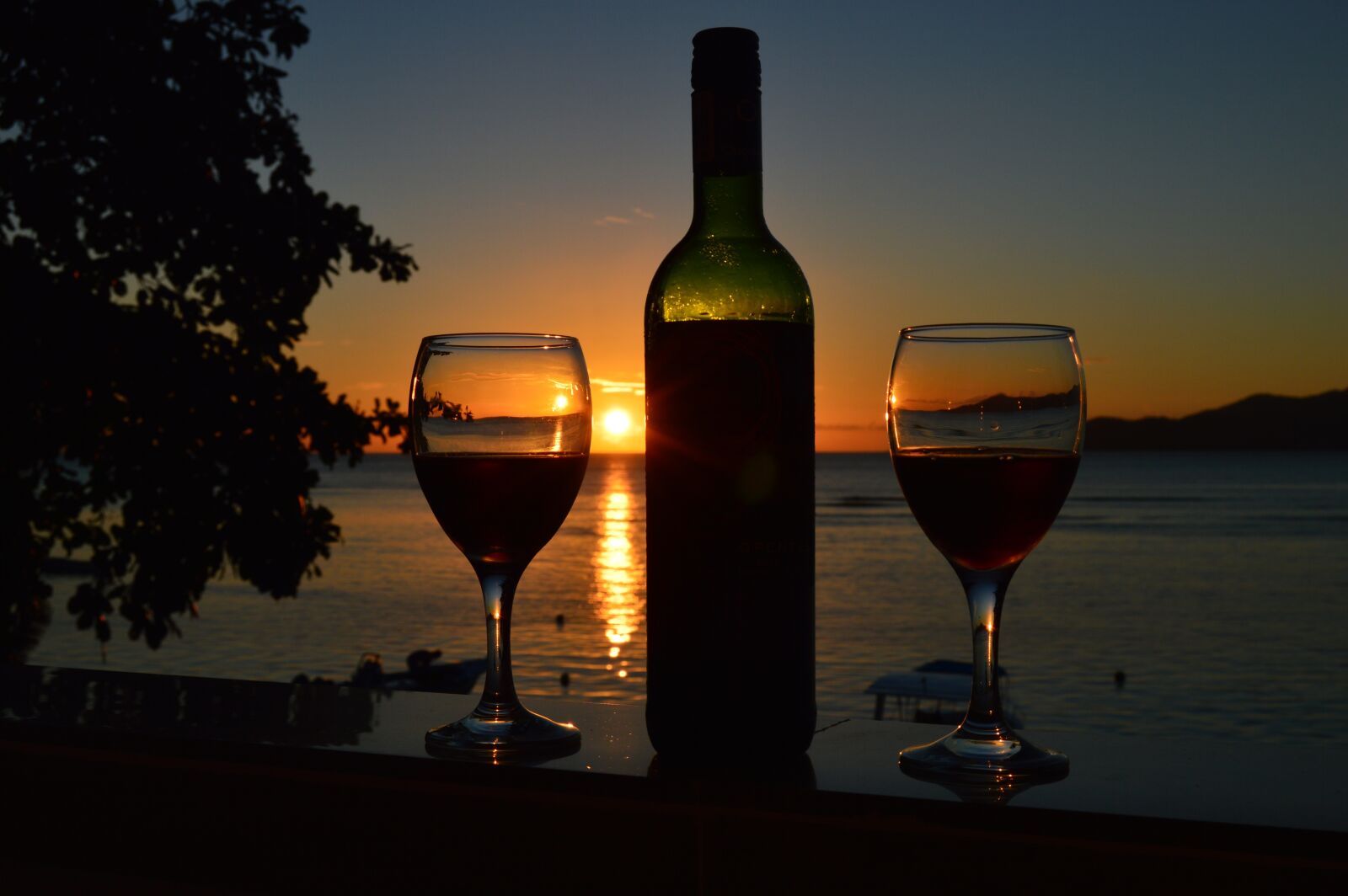Nikon D3200 sample photo. Afterglow, sunset, abendstimmung photography
