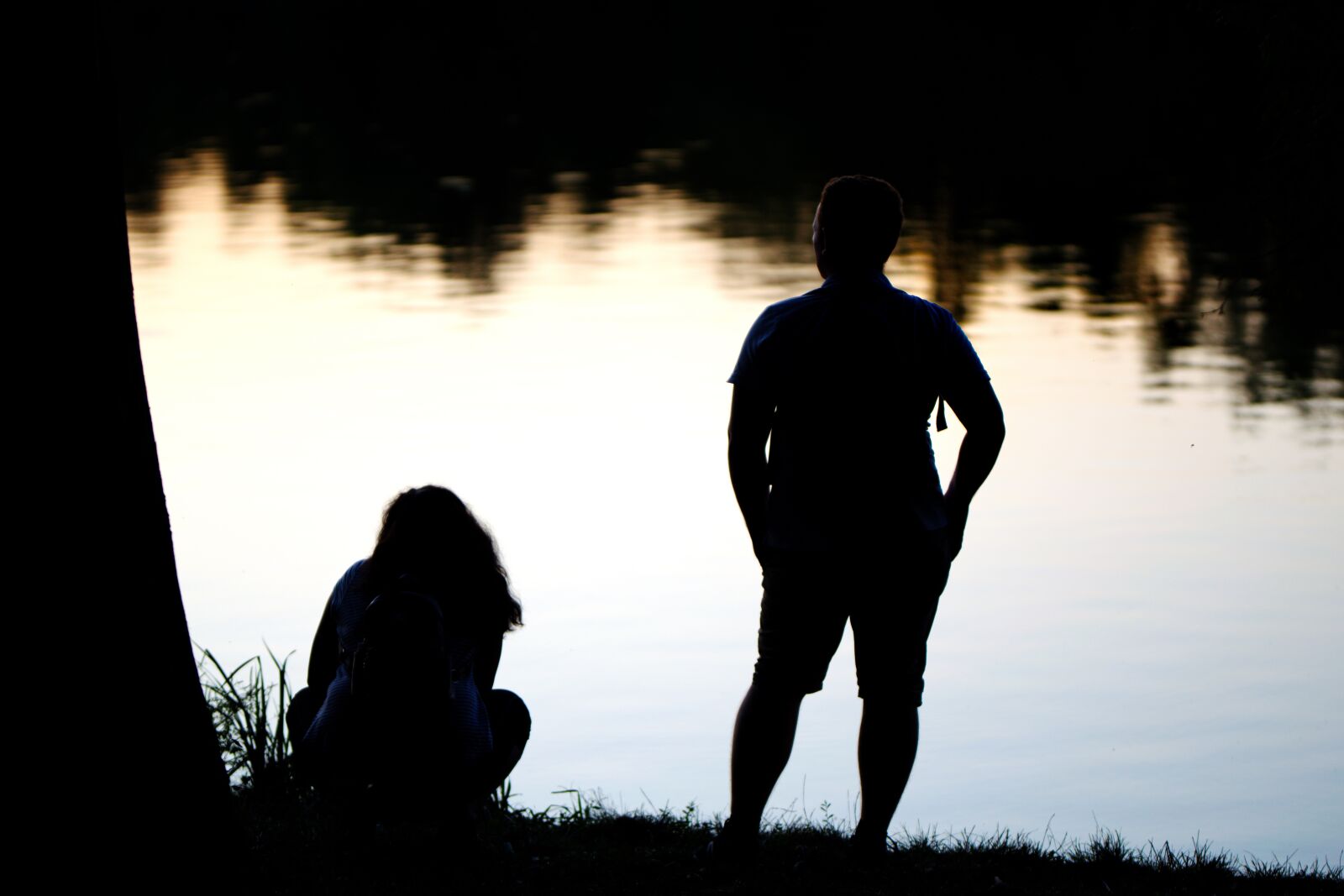 Nikon D5300 sample photo. People, couple, silhouettes photography