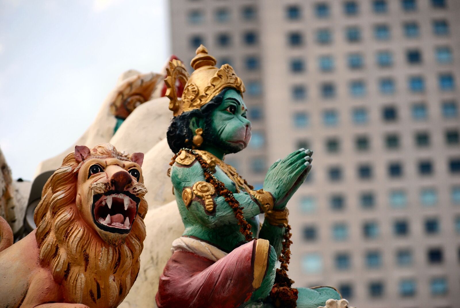 Nikon D40X sample photo. Hinduism, religion, hanuman photography