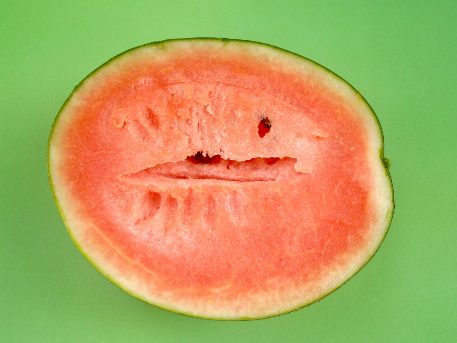 Olympus E-300 (EVOLT E-300) sample photo. Watermelon, slice, isolated photography