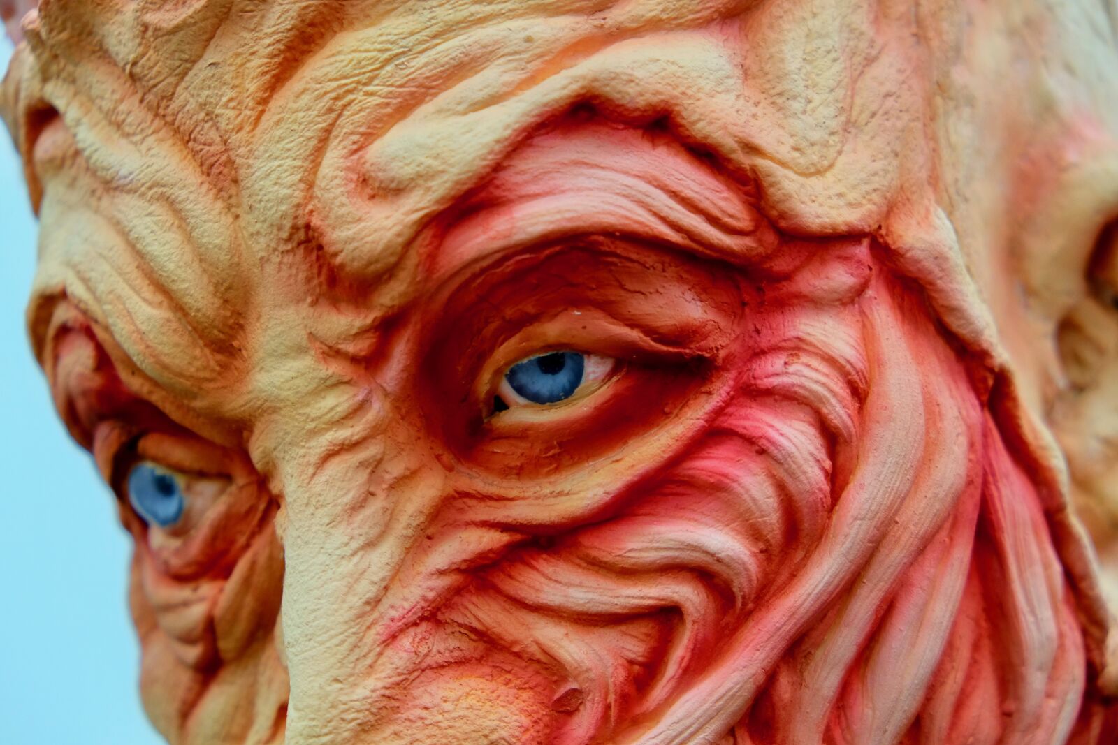 Fujifilm X-T10 sample photo. Mask, eyes, monster photography