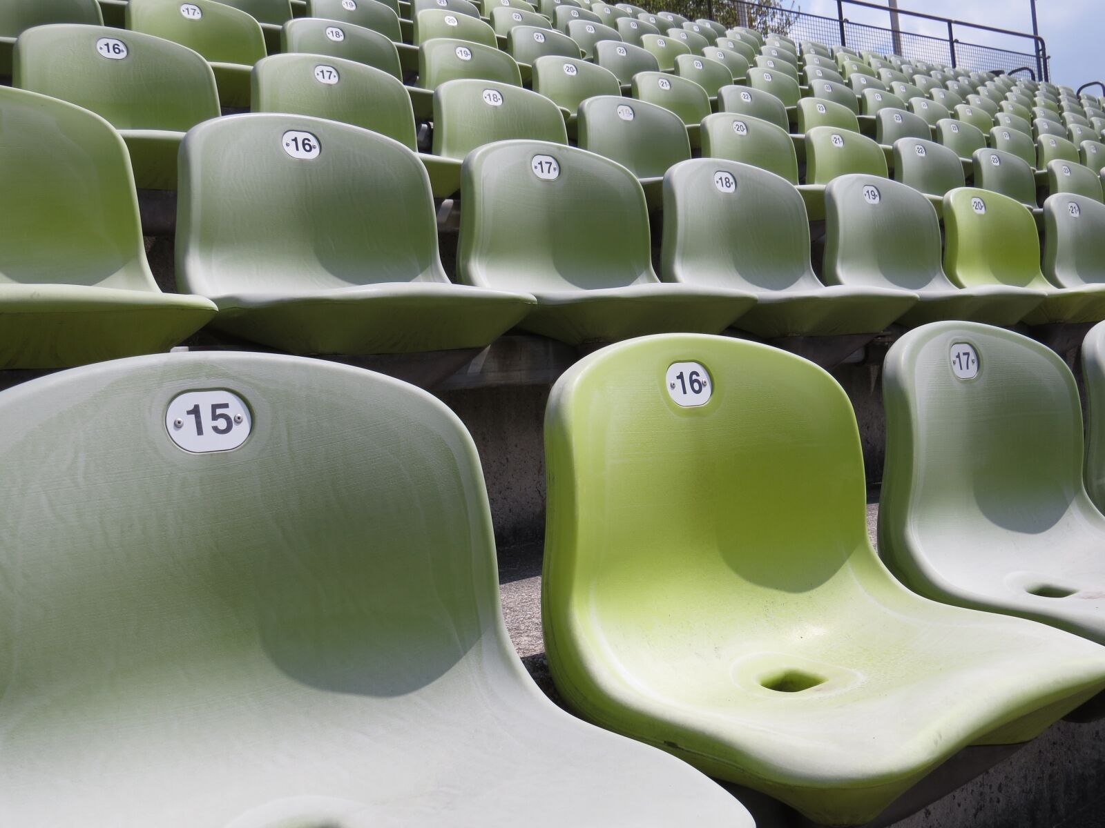 Canon PowerShot SX50 HS sample photo. Stadium, banks, sequence photography