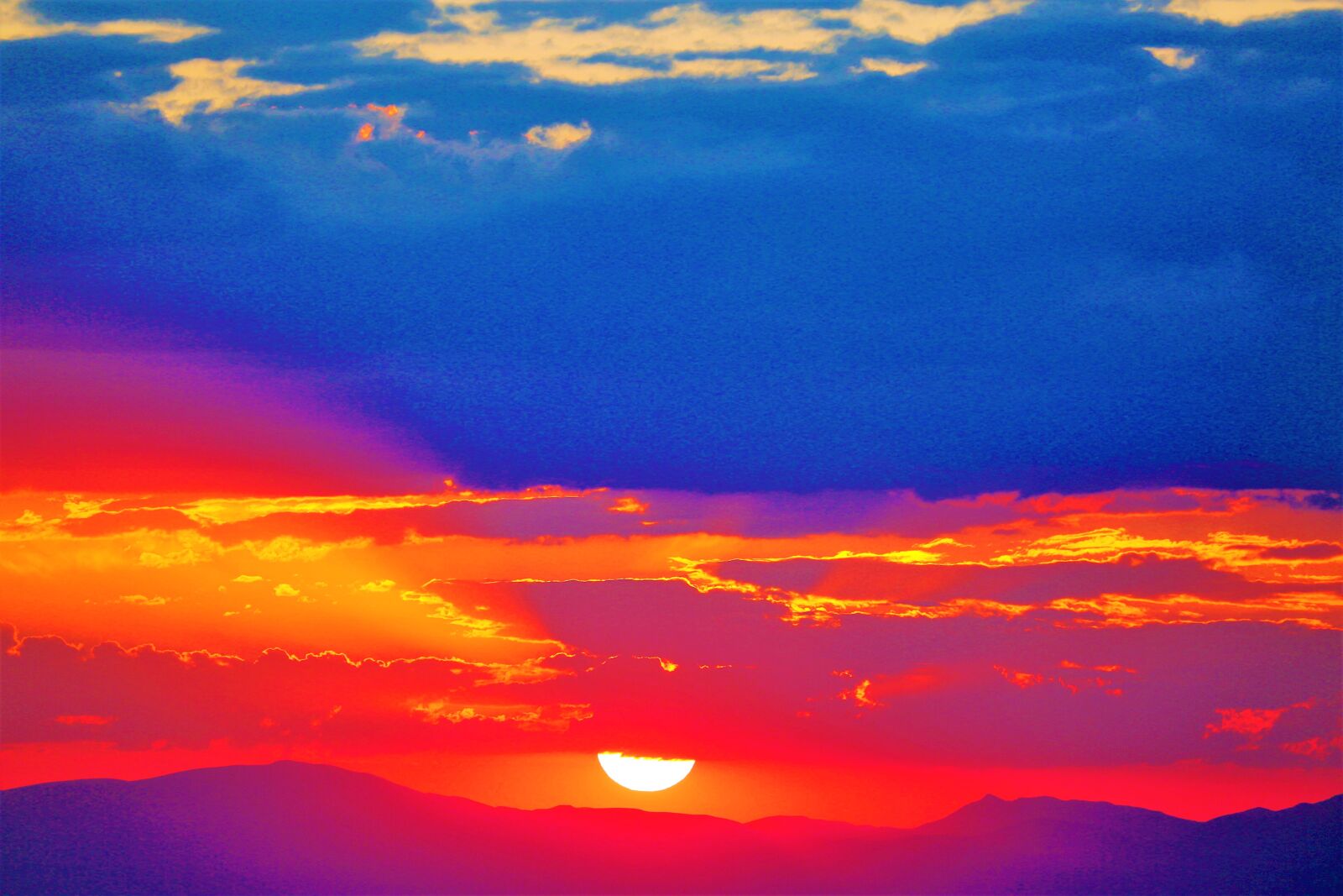 Canon EF 70-300mm F4-5.6L IS USM sample photo. Sunset, nature, sky photography