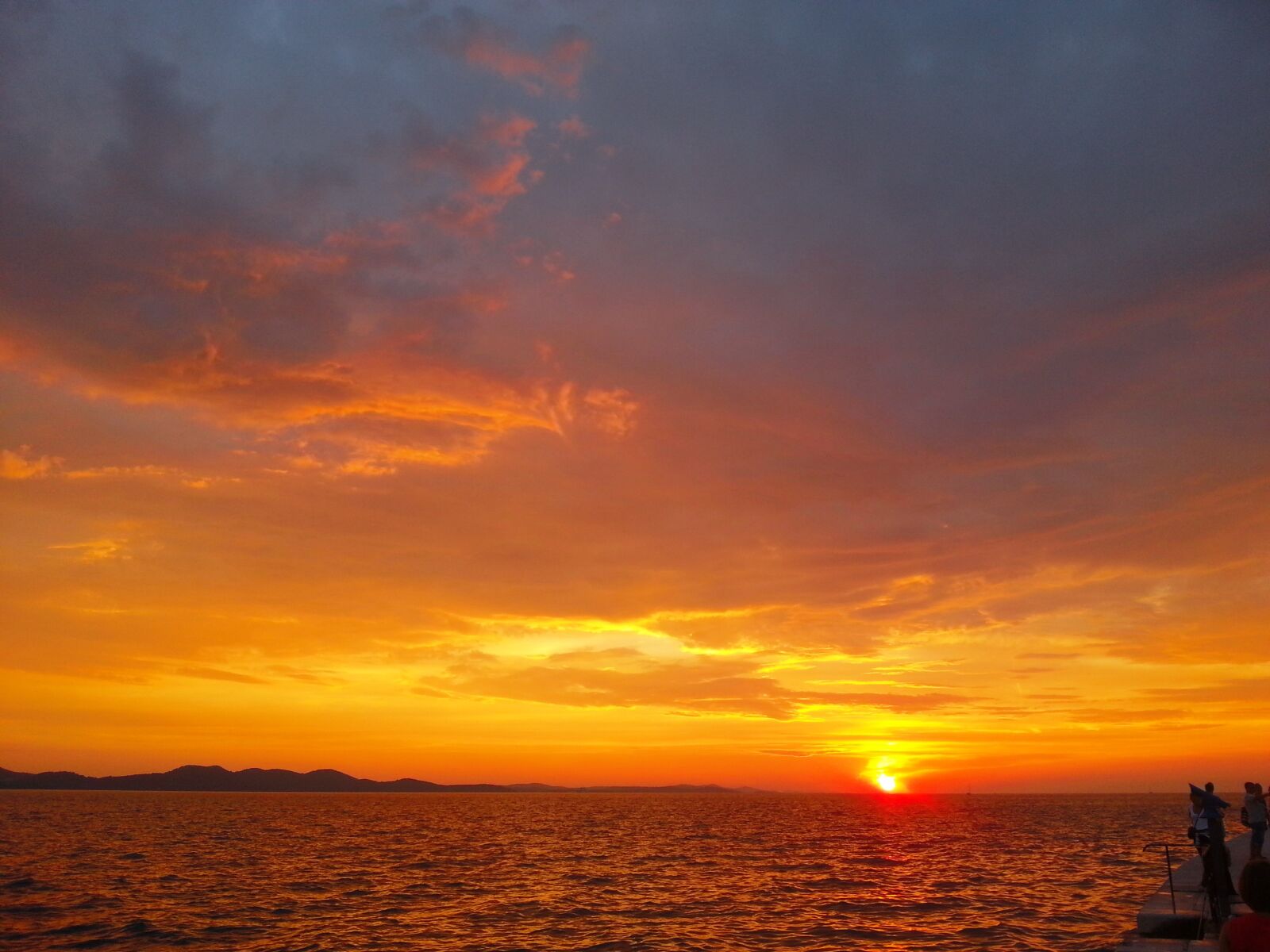 Samsung Galaxy Note2 sample photo. Sunset, croatia, summer photography