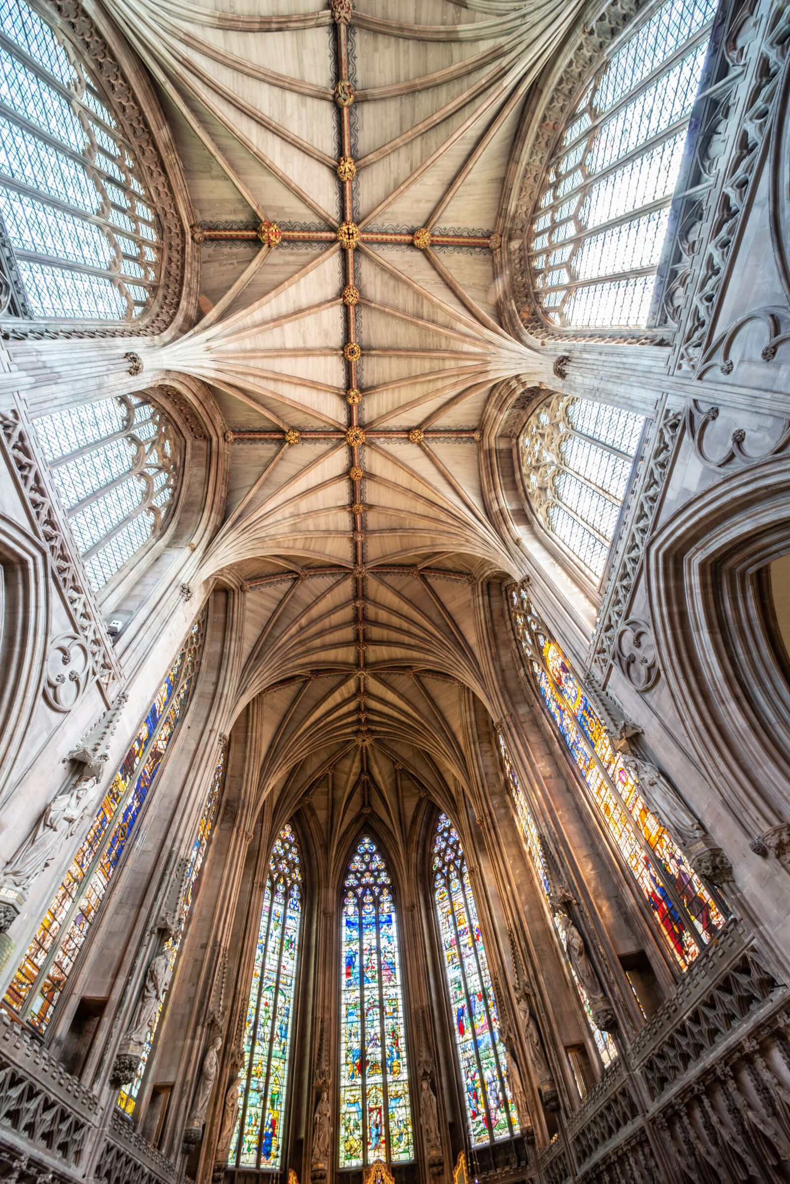 Nikon D800 sample photo. Lichfield, cathedral, staffordshire photography