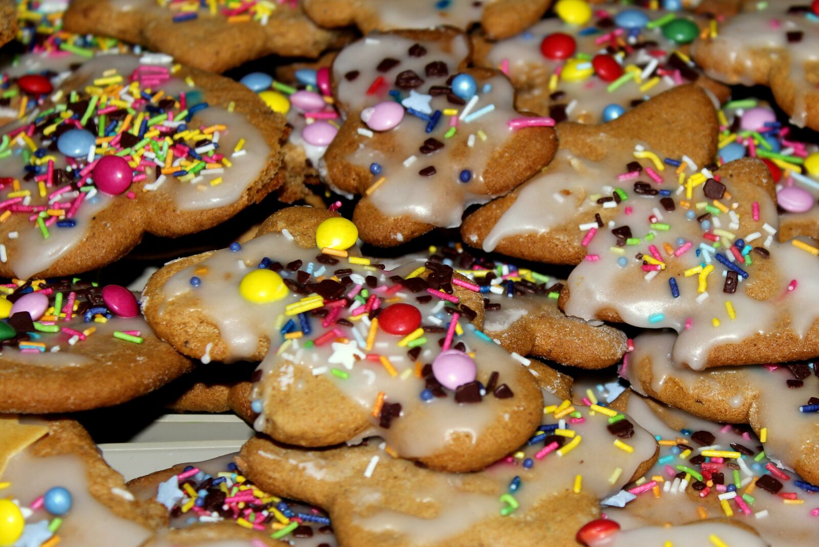 Canon EOS 1200D (EOS Rebel T5 / EOS Kiss X70 / EOS Hi) sample photo. Gingerbread, glazed, decorative photography