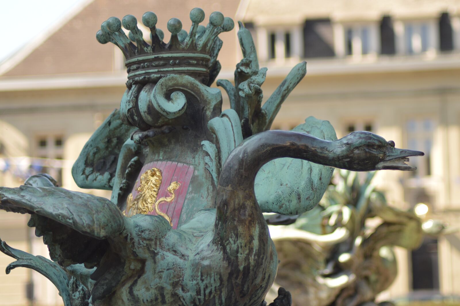 Nikon D3200 sample photo. Statue, animal, bird photography