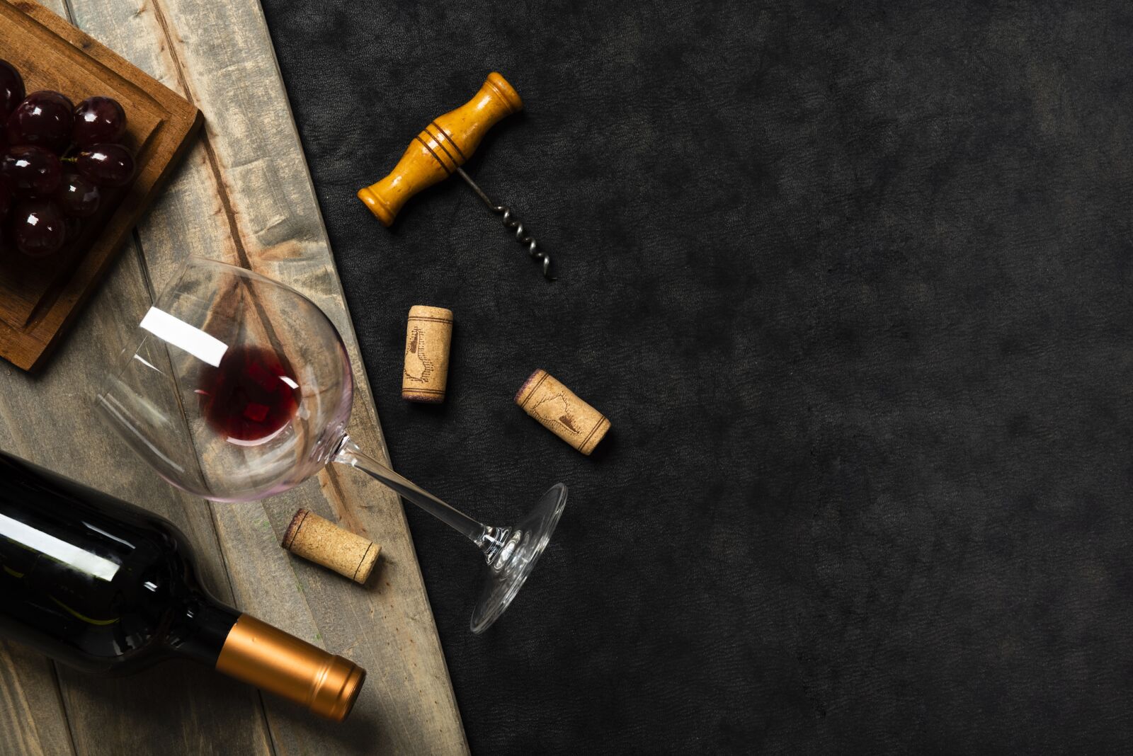 Nikon D750 sample photo. Cork, wine, cups photography
