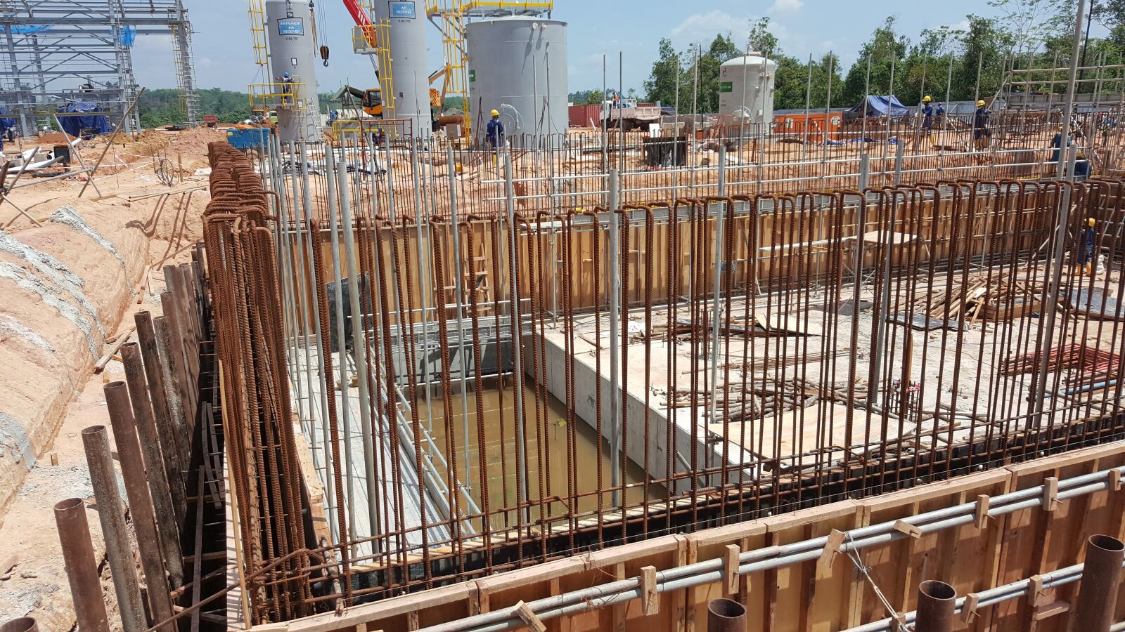 Samsung Galaxy Note5 sample photo. Foundation, civil engineering, civil photography