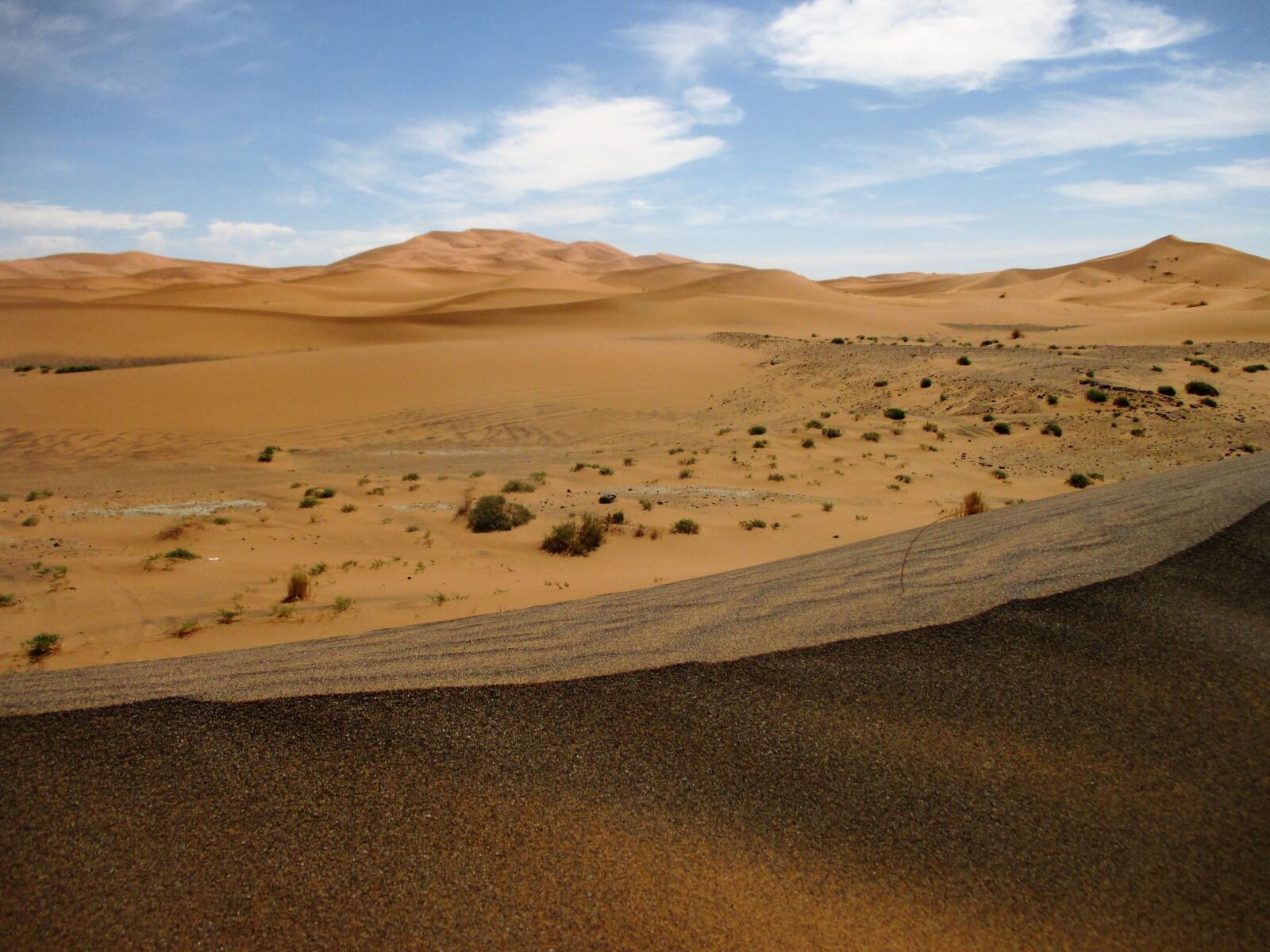 Canon PowerShot ELPH 115 IS (IXUS 132 / IXY 90F) sample photo. Morocco, desert, sand photography