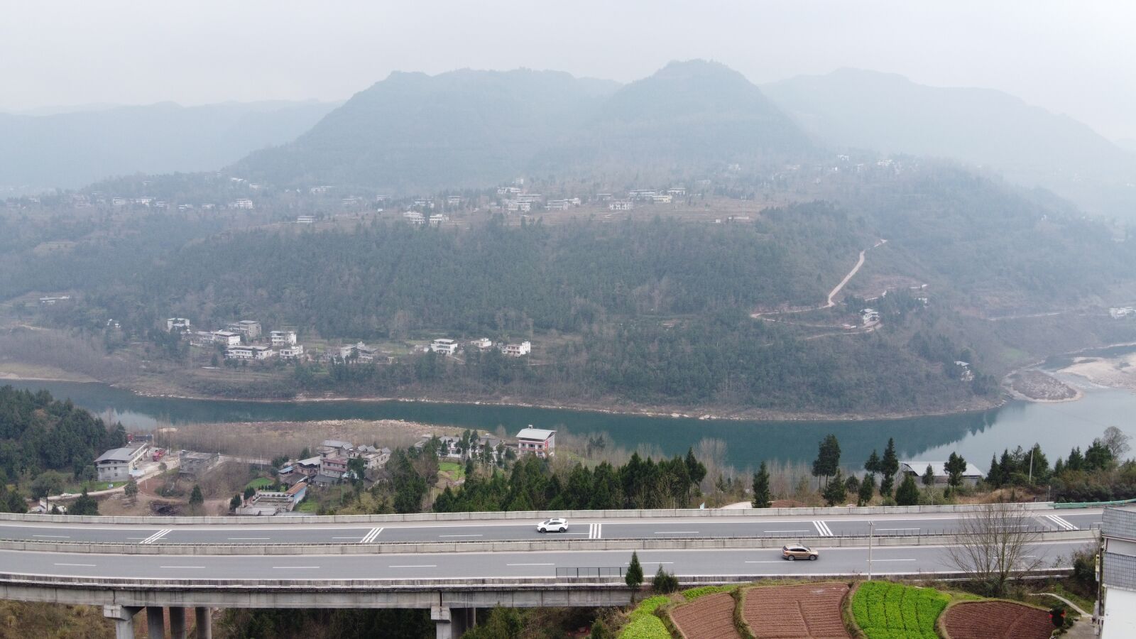 DJI FC7203 sample photo. Gaojiaying, nanjiang, bazhong photography