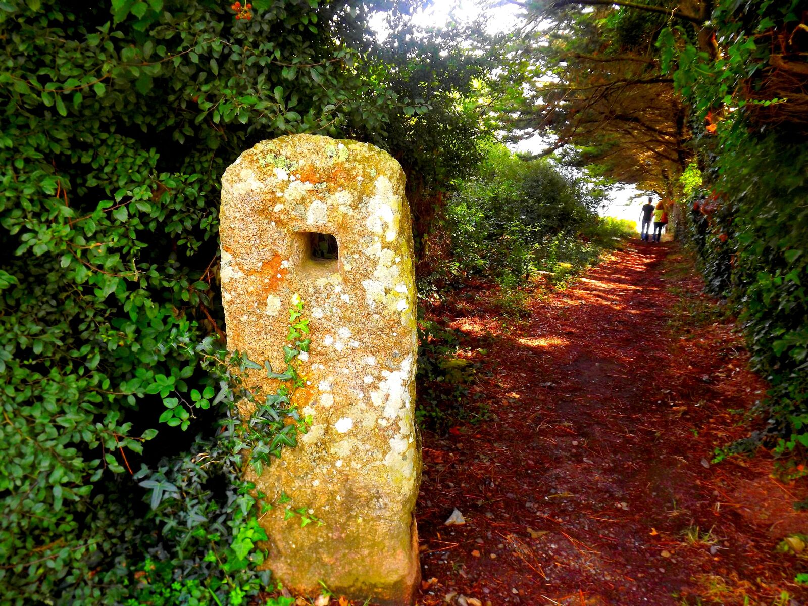 Fujifilm FinePix S3300 sample photo. Menhir, brittany, trail photography