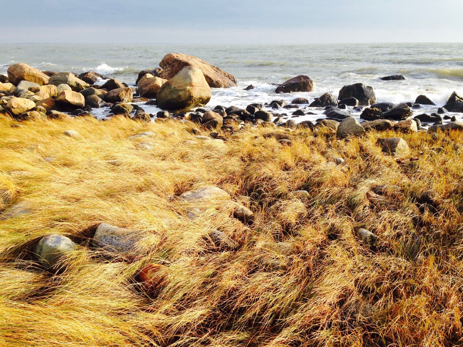 iPhone 5 back camera 4.12mm f/2.4 sample photo. Shoreline, beach, rocks photography