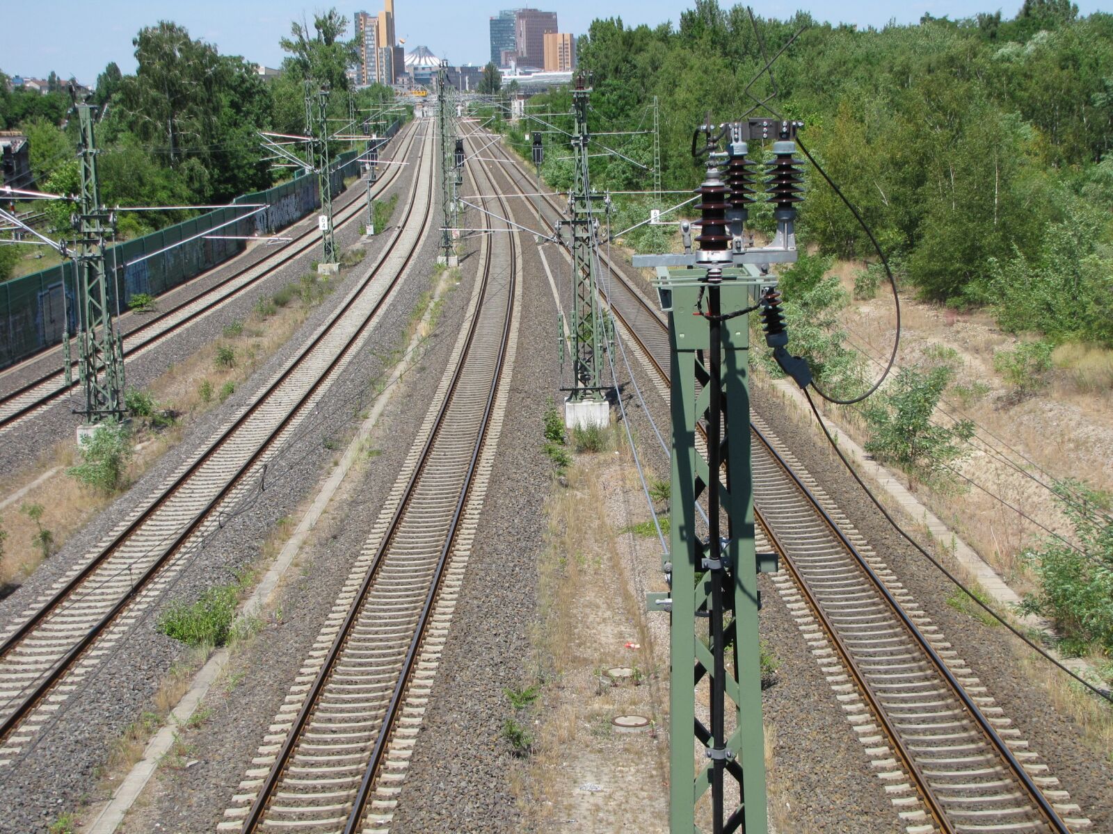Canon PowerShot SX10 IS sample photo. Railway, rails, gleise photography
