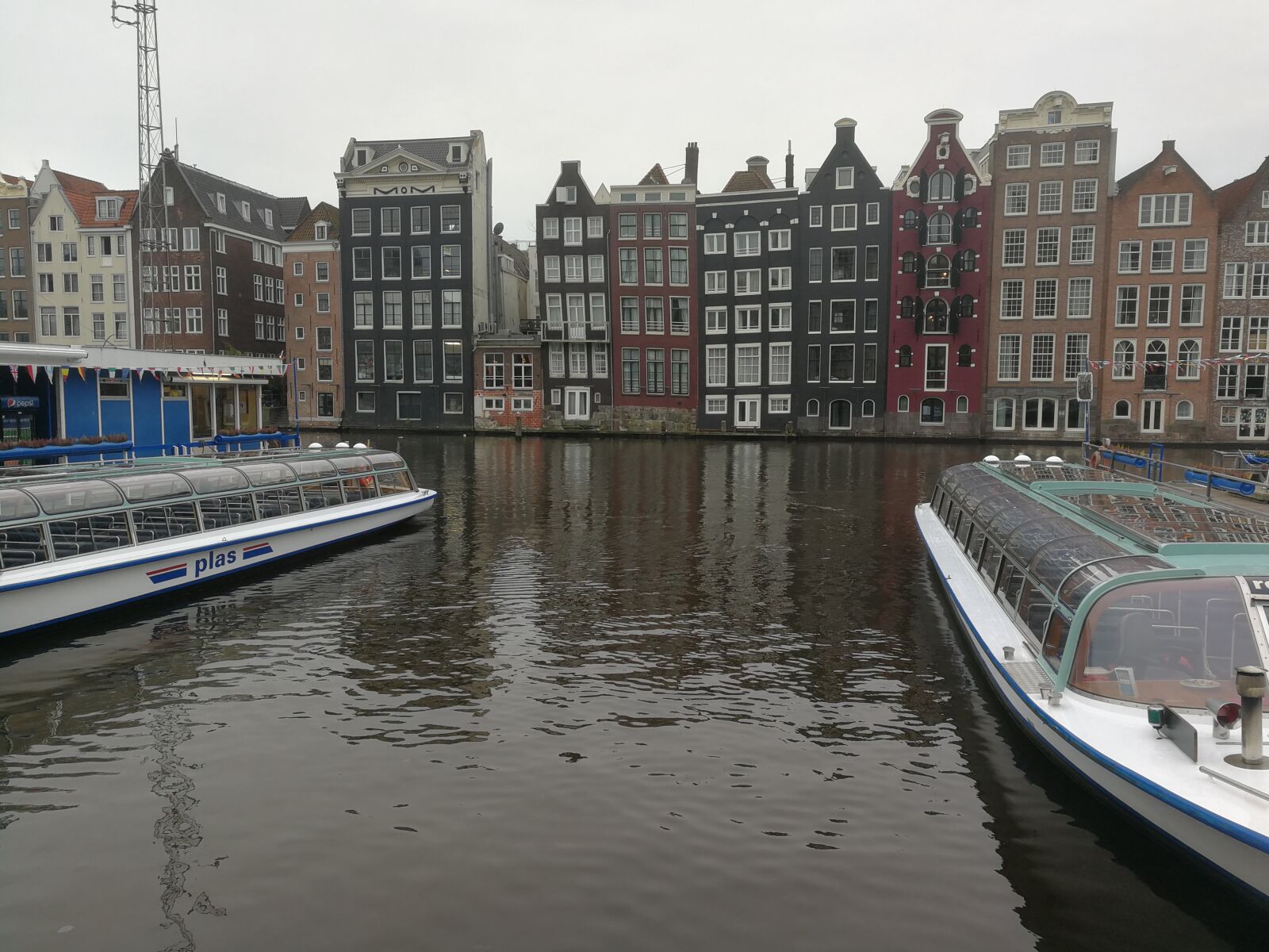 HUAWEI Mate 9 sample photo. Amsterdam, river, ship photography