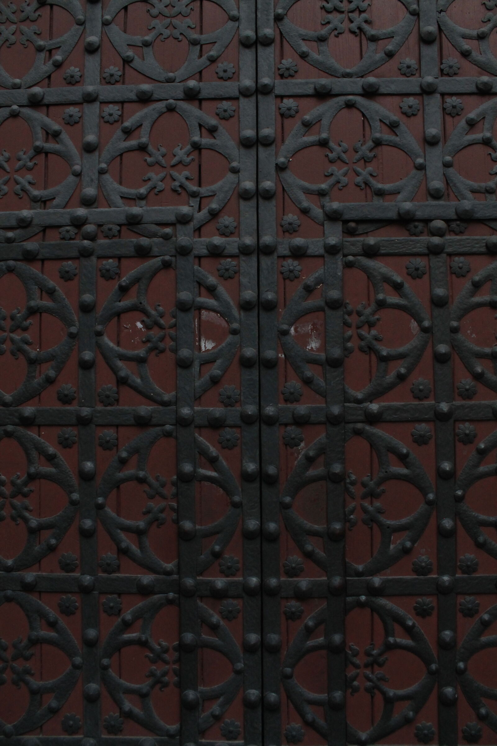 Canon EOS 1100D (EOS Rebel T3 / EOS Kiss X50) sample photo. Black, door, gothic, metal photography