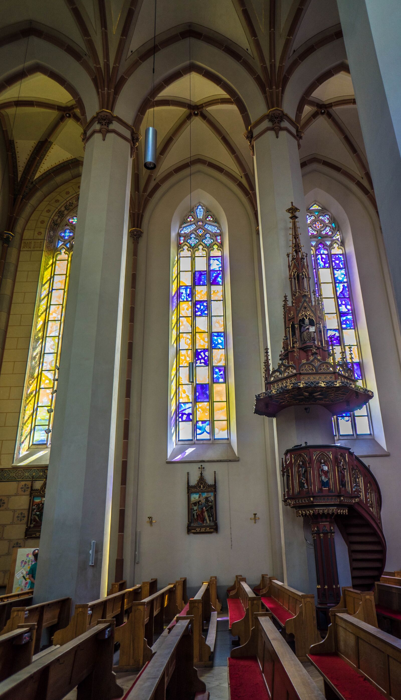 Sony a7R + Sony E 16mm F2.8 sample photo. Church, architecture, st johann photography