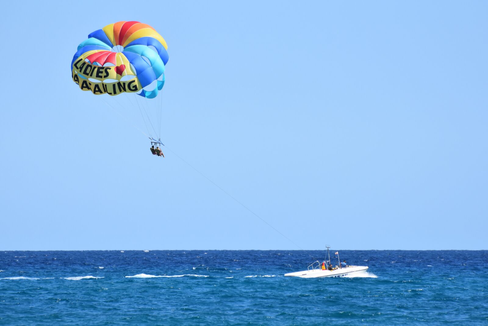 Nikon D7200 sample photo. Parasailing, sports, sea photography