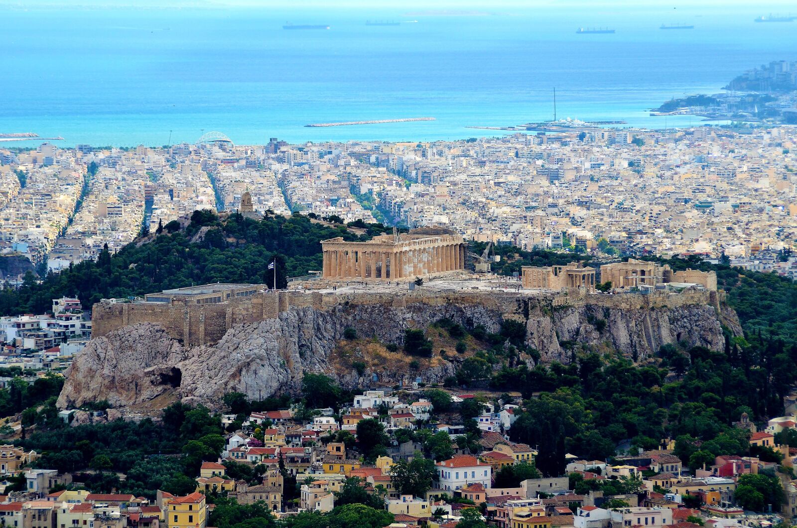 Nikon D7000 sample photo. Citadel, athena, ancient photography