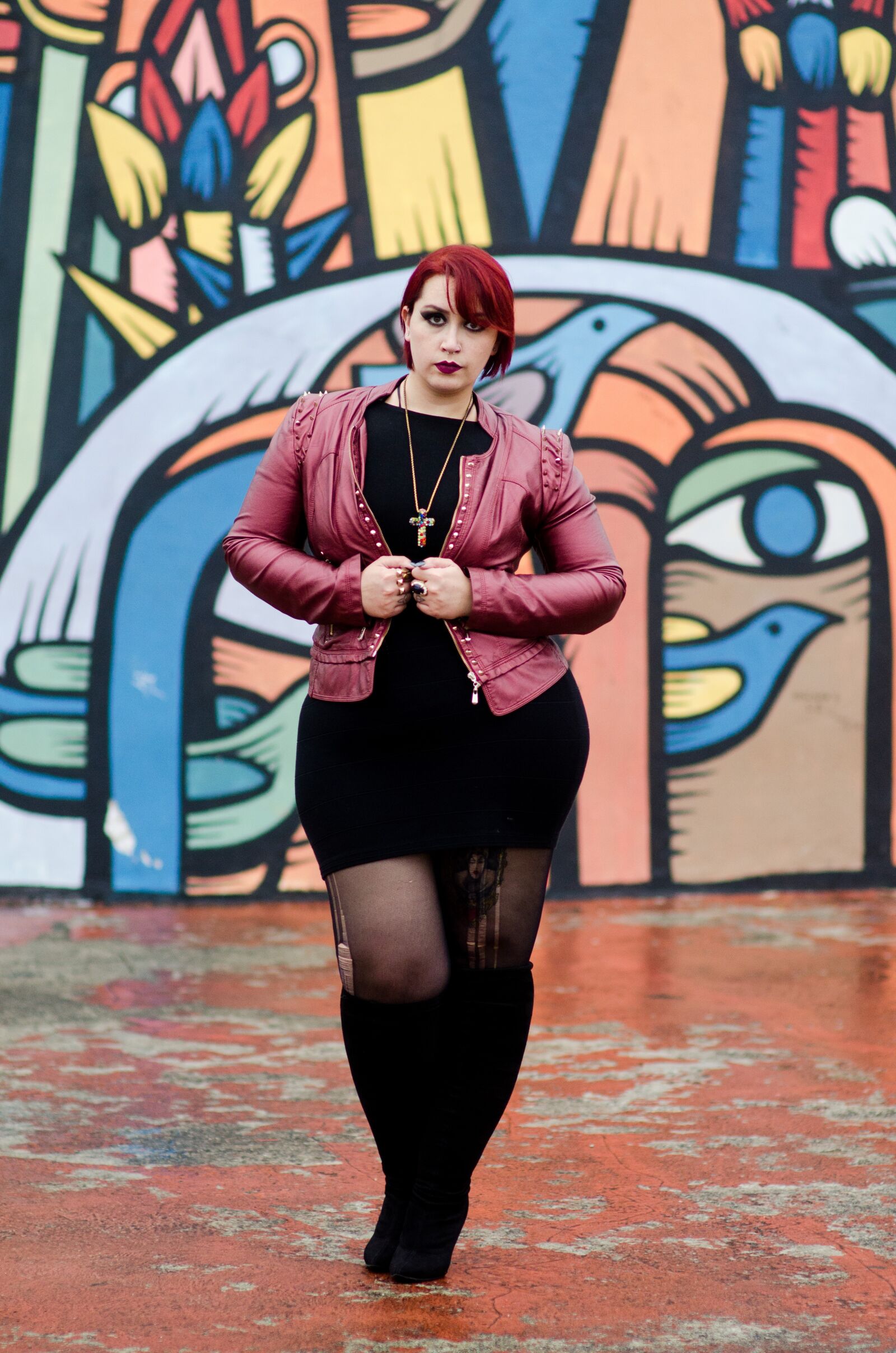 Nikon D7000 sample photo. Woman, size large, fat photography