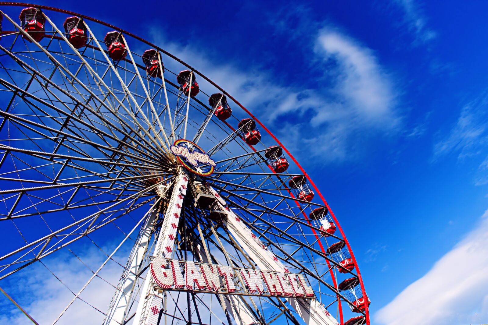 Nikon D3400 sample photo. Giant wheel, fairground, ferris photography