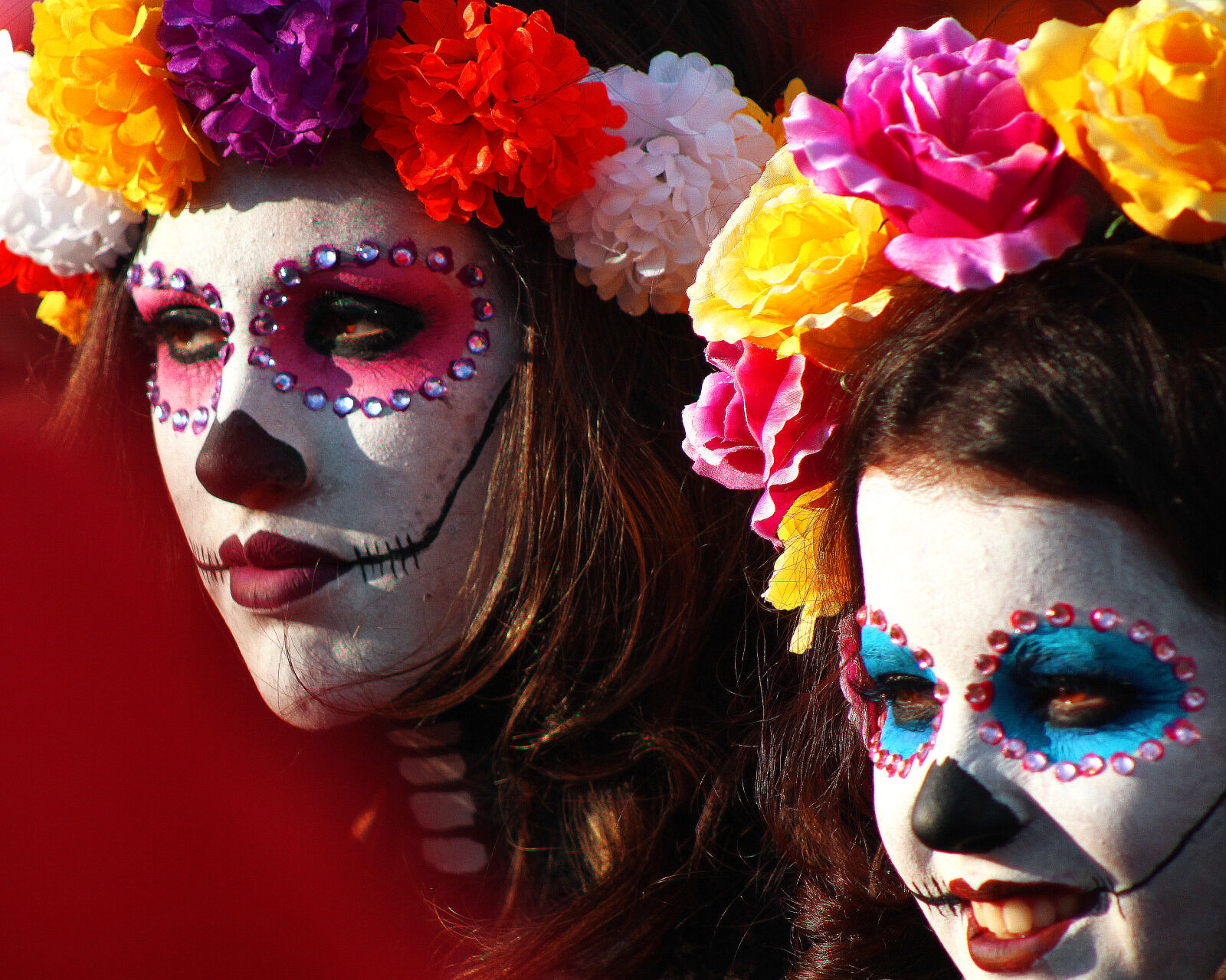 Canon EF 75-300mm f/4-5.6 sample photo. Catrina, colorful, day, of photography