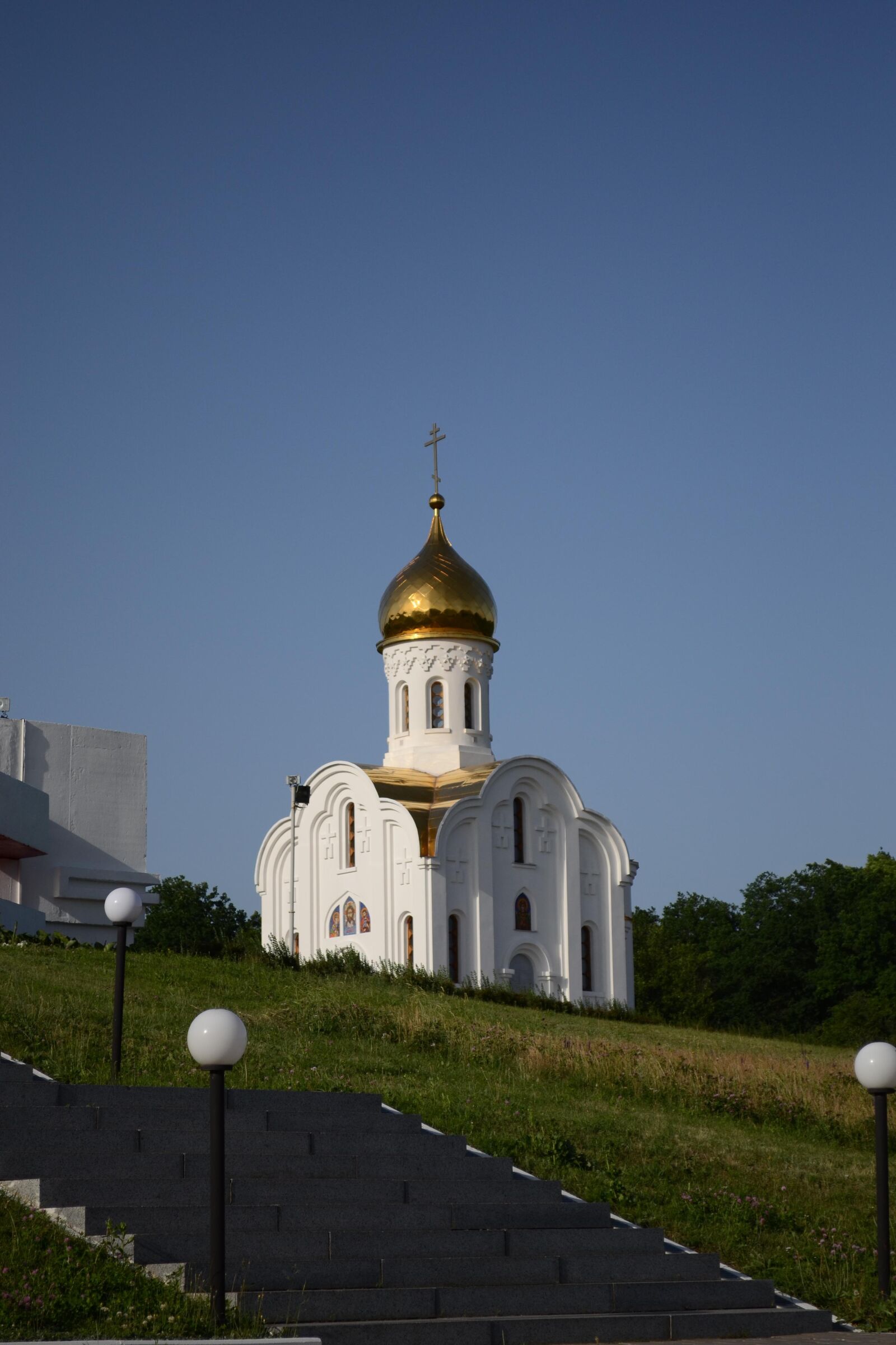 Nikon D5100 sample photo. Church, temple, hill photography