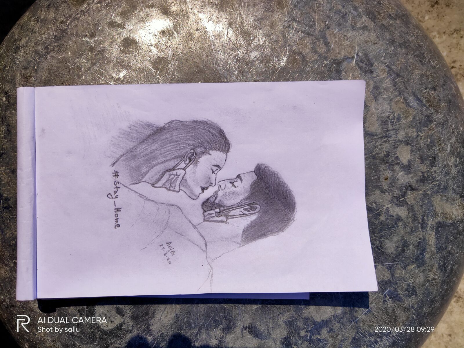 Realme 3 PRO sample photo. Drawing, art, sketching photography