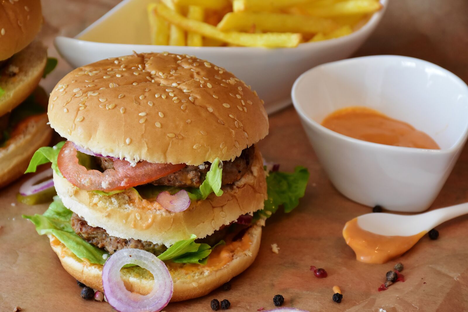 Nikon D7200 sample photo. Burger, hamburger, roll photography